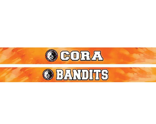 Bandits Tie Back Headband
