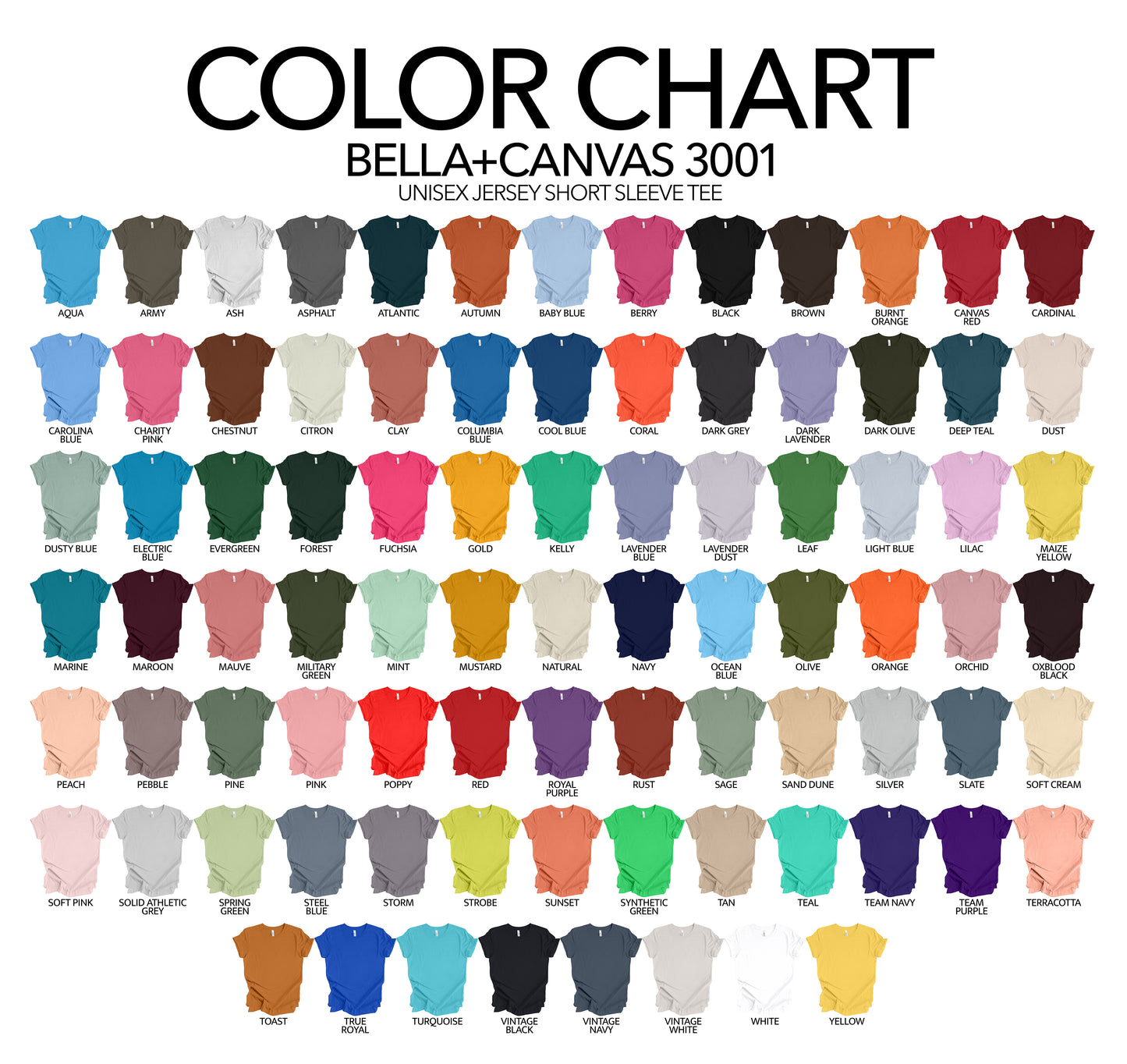 Your Custom Design on a Bella Canva Tee