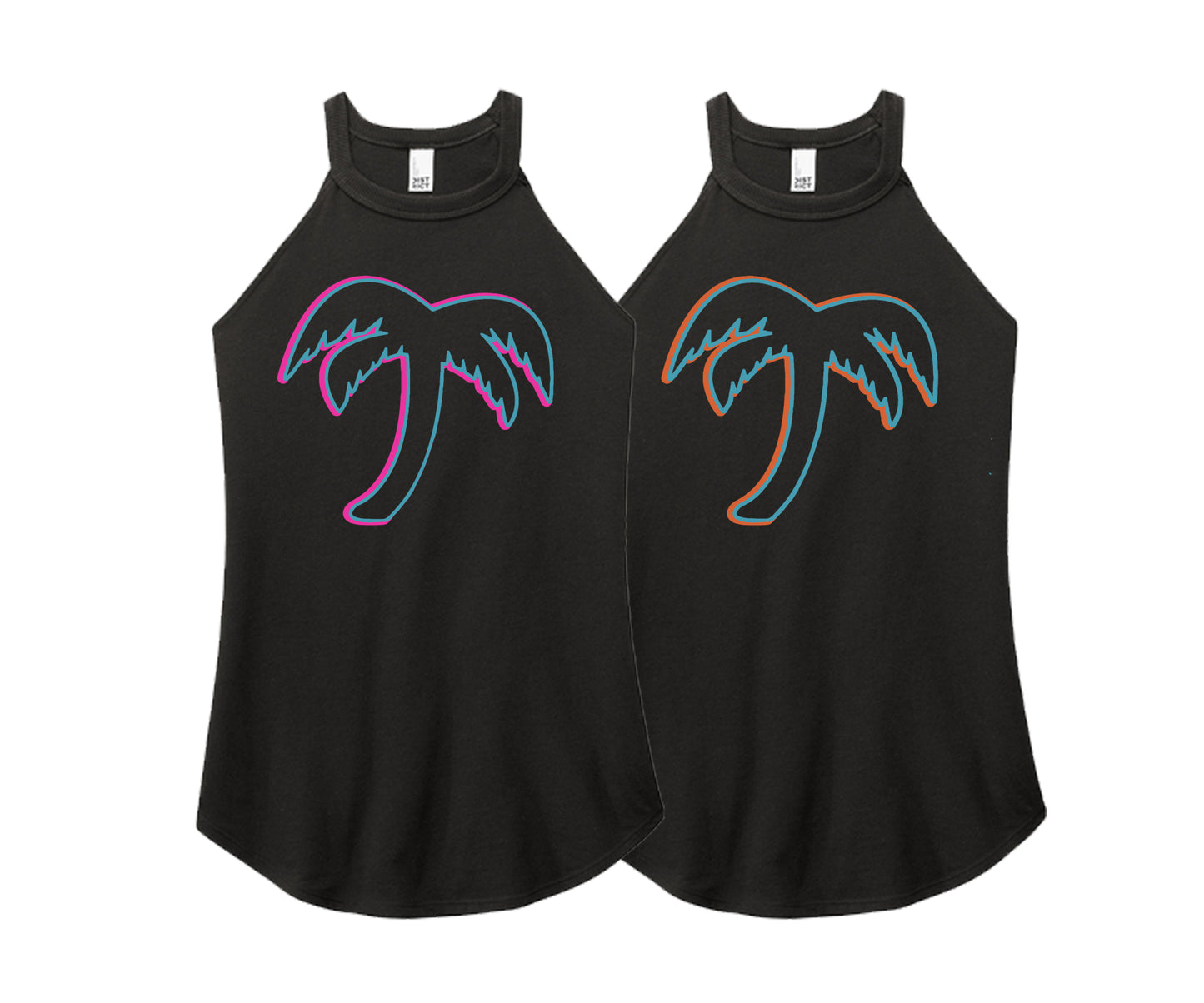 Women's Tropics Tree Rocker Tank