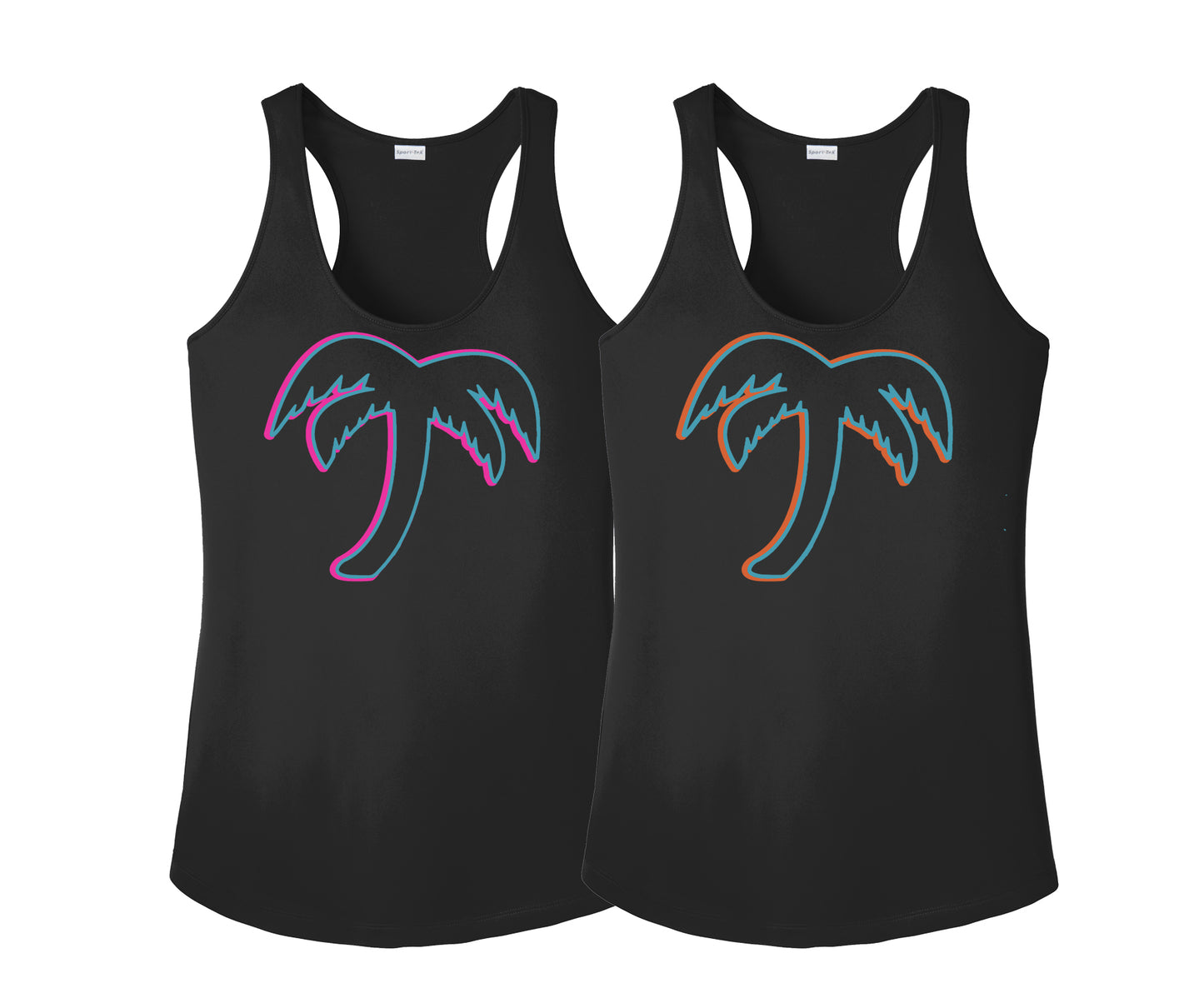 Women's Tropics Tree Drifit Racerback Tank