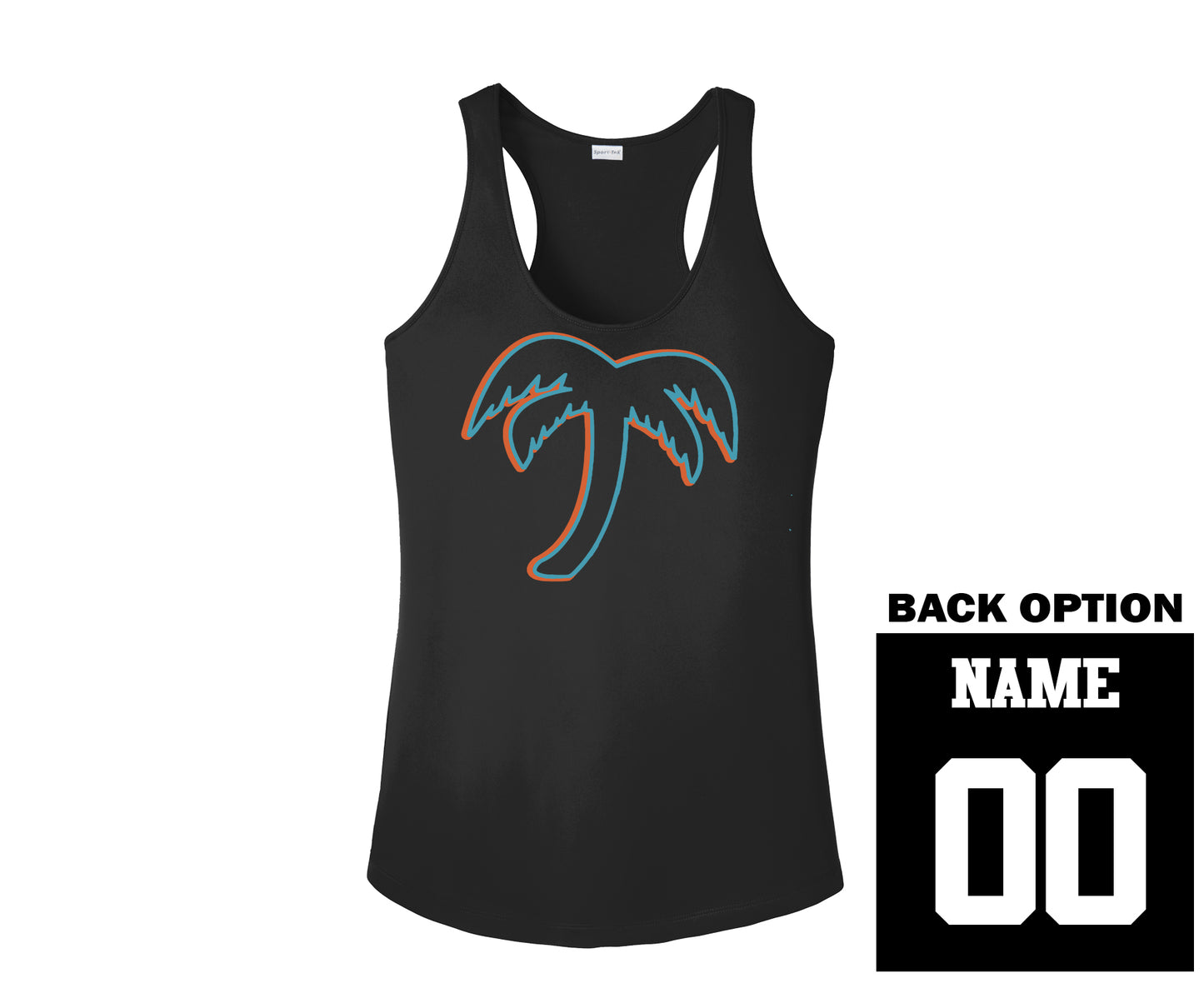 Women's Tropics Tree Drifit Racerback Tank