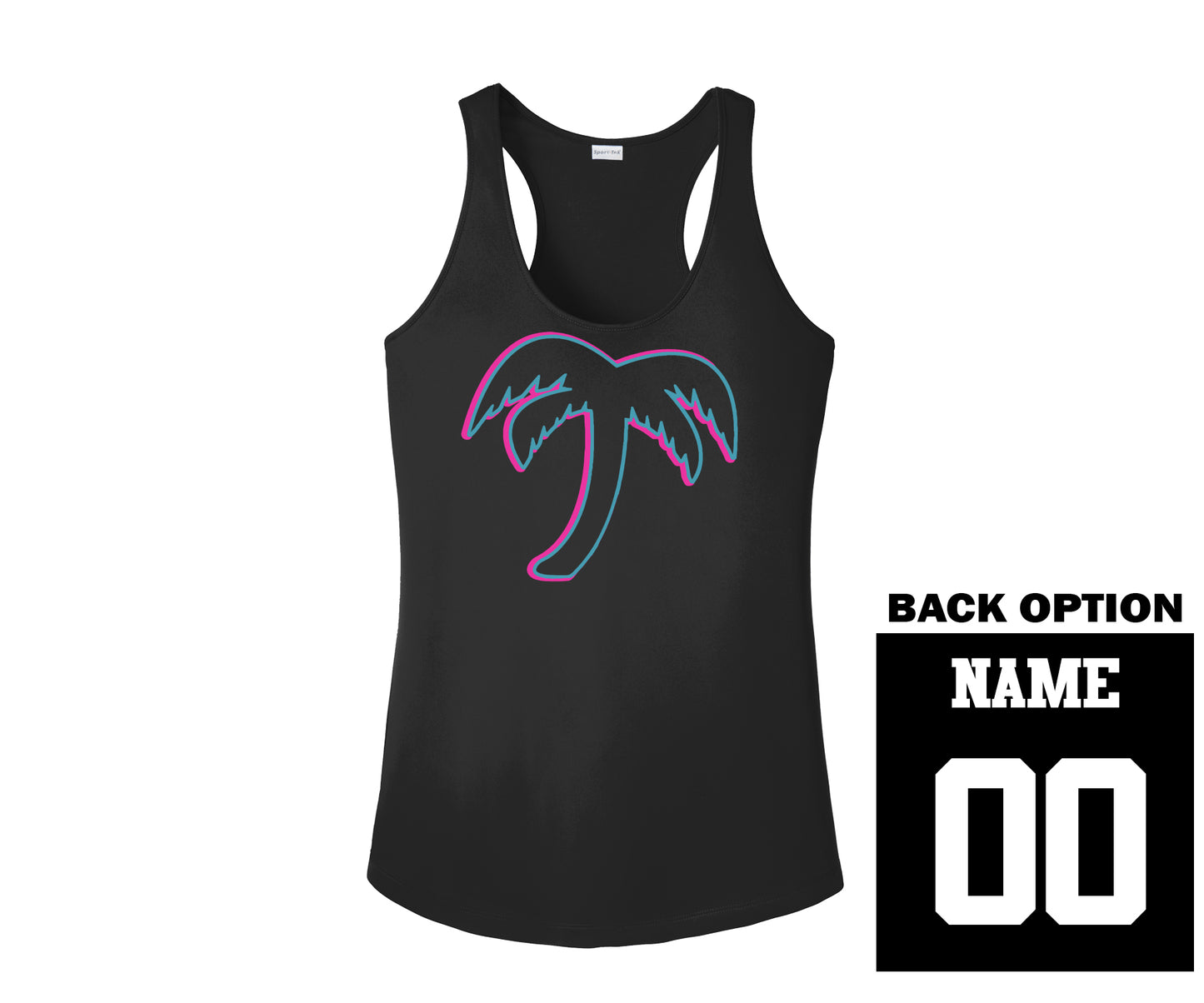 Women's Tropics Tree Drifit Racerback Tank
