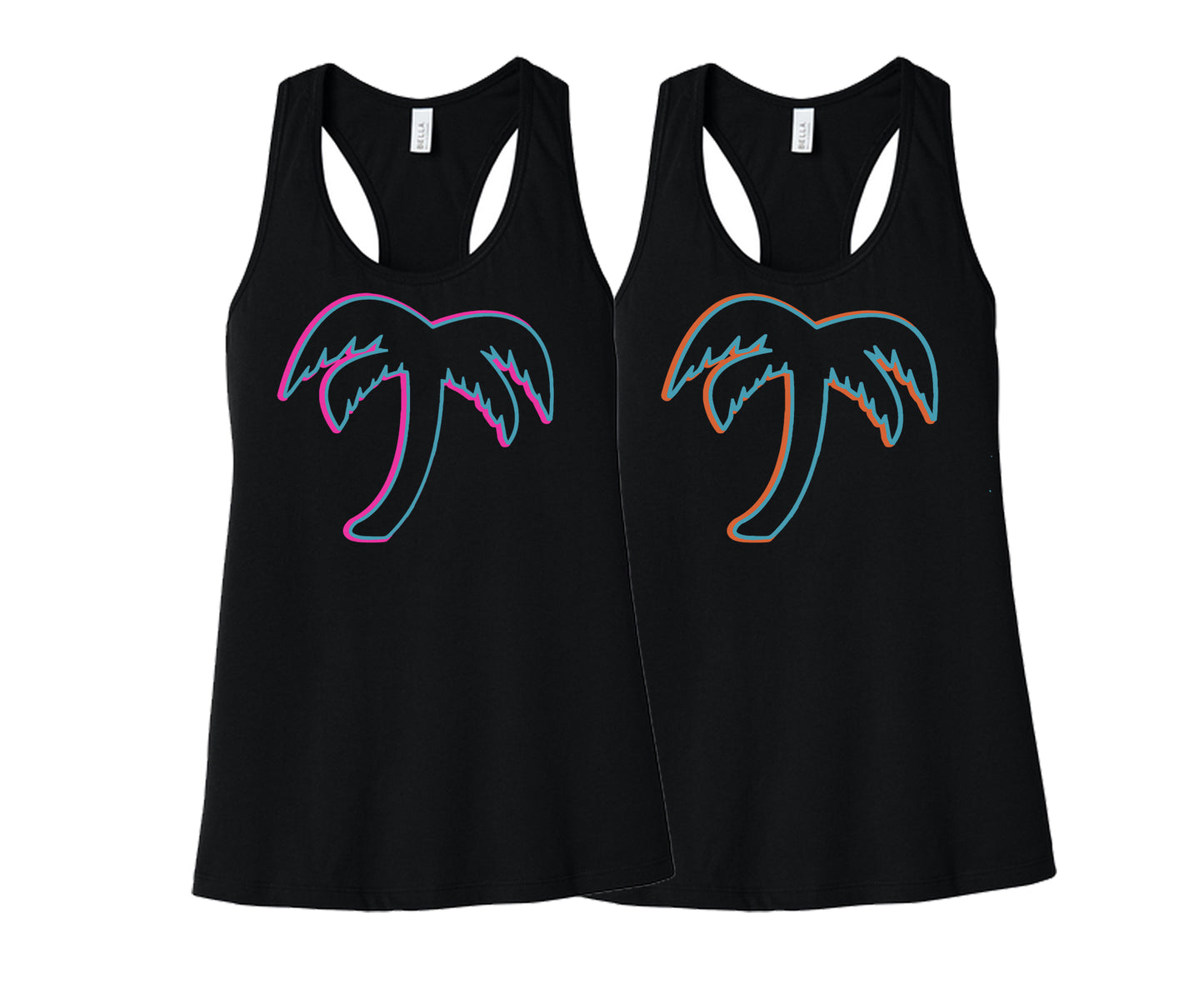 Women's Tropics Tree Racerback Tank