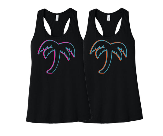 Women's Tropics Tree Racerback Tank