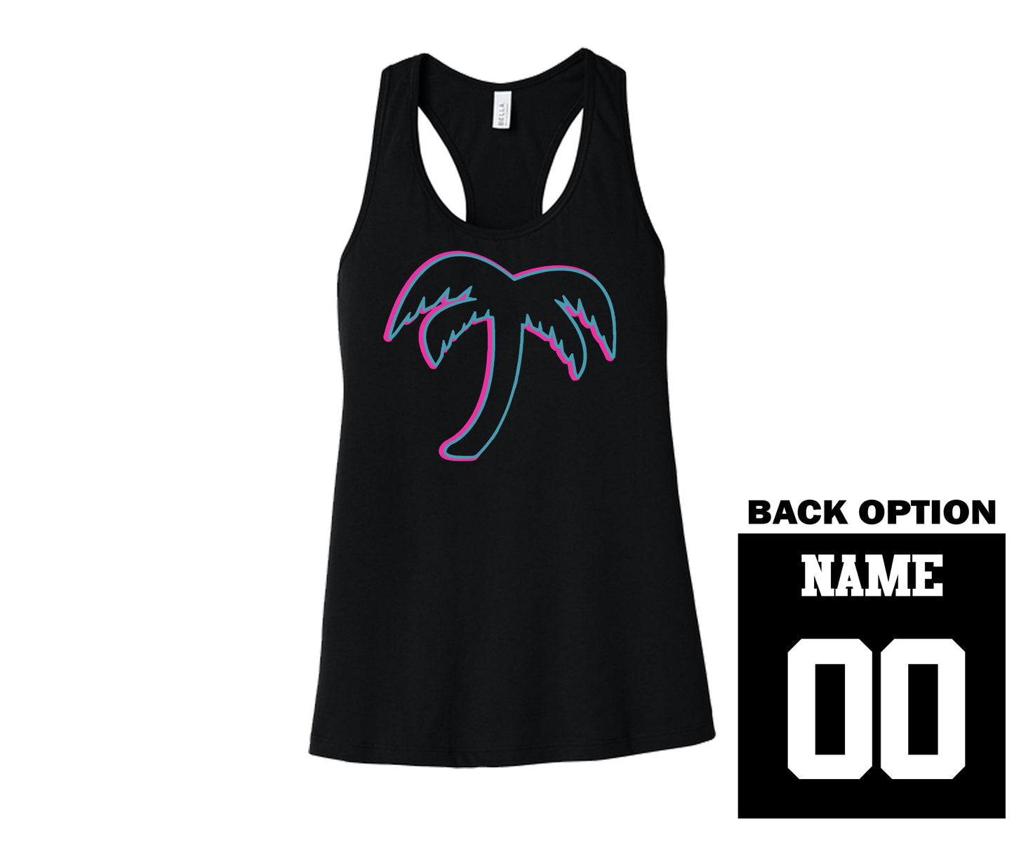 Women's Tropics Tree Racerback Tank