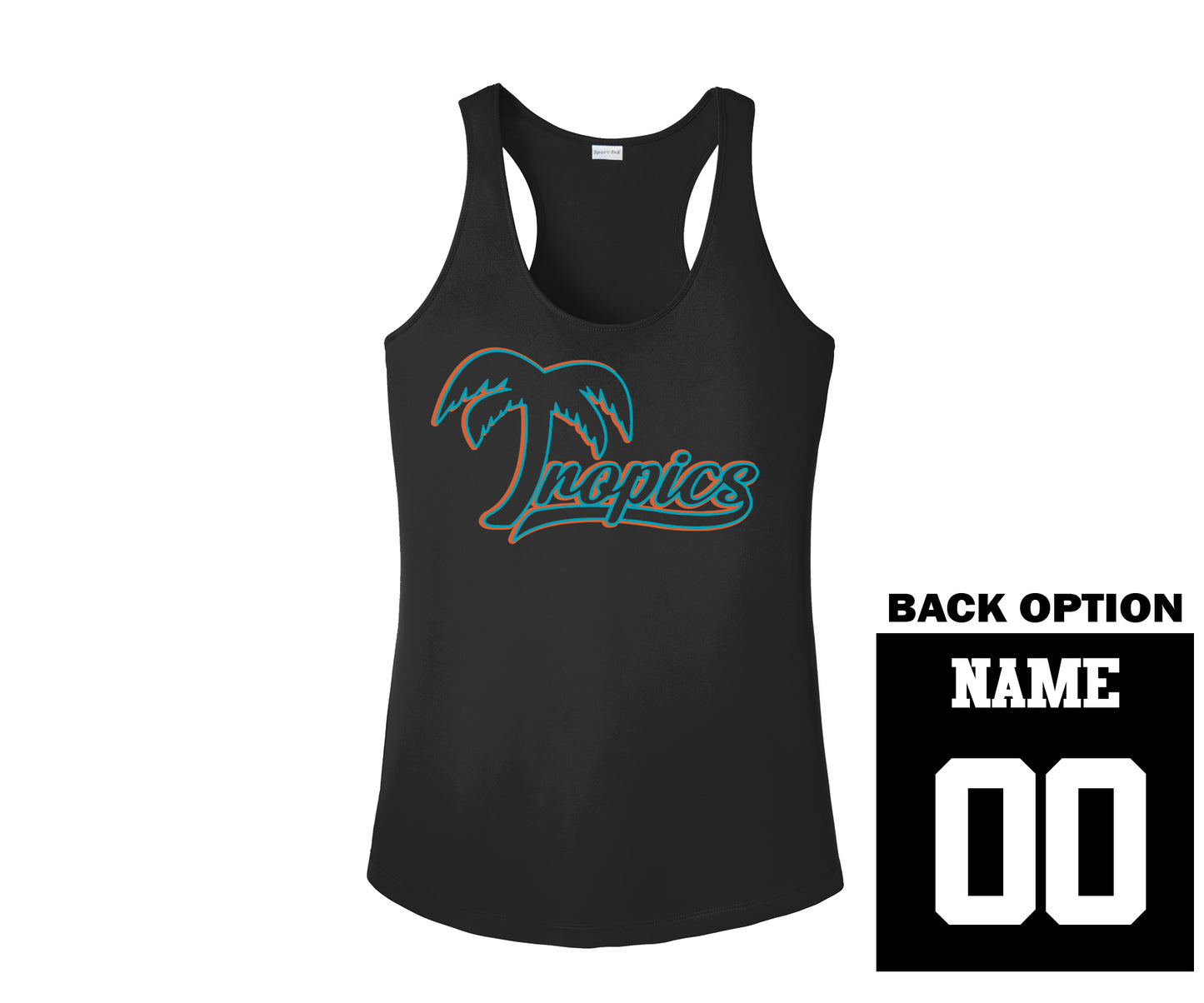 Women's Tropics Drifit Racerback Tank