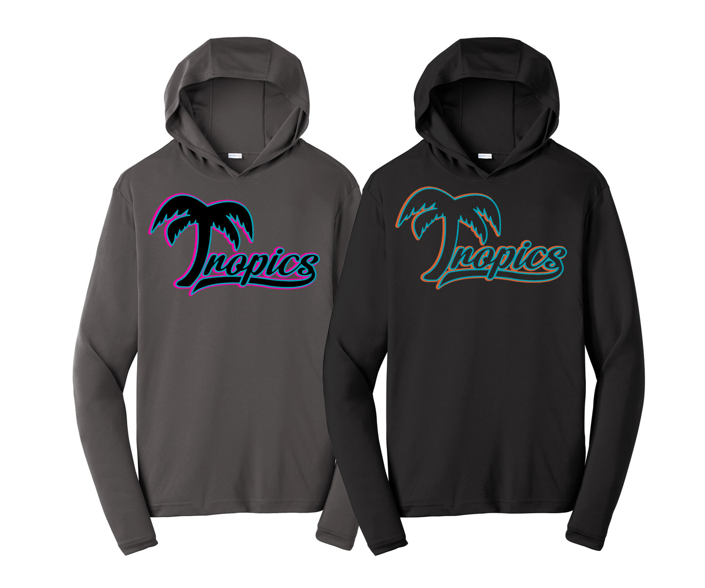 Youth & Adult Tropics Drifit Hooded Performance Jersey