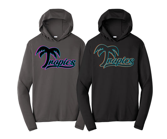 Youth & Adult Tropics Drifit Hooded Performance Jersey
