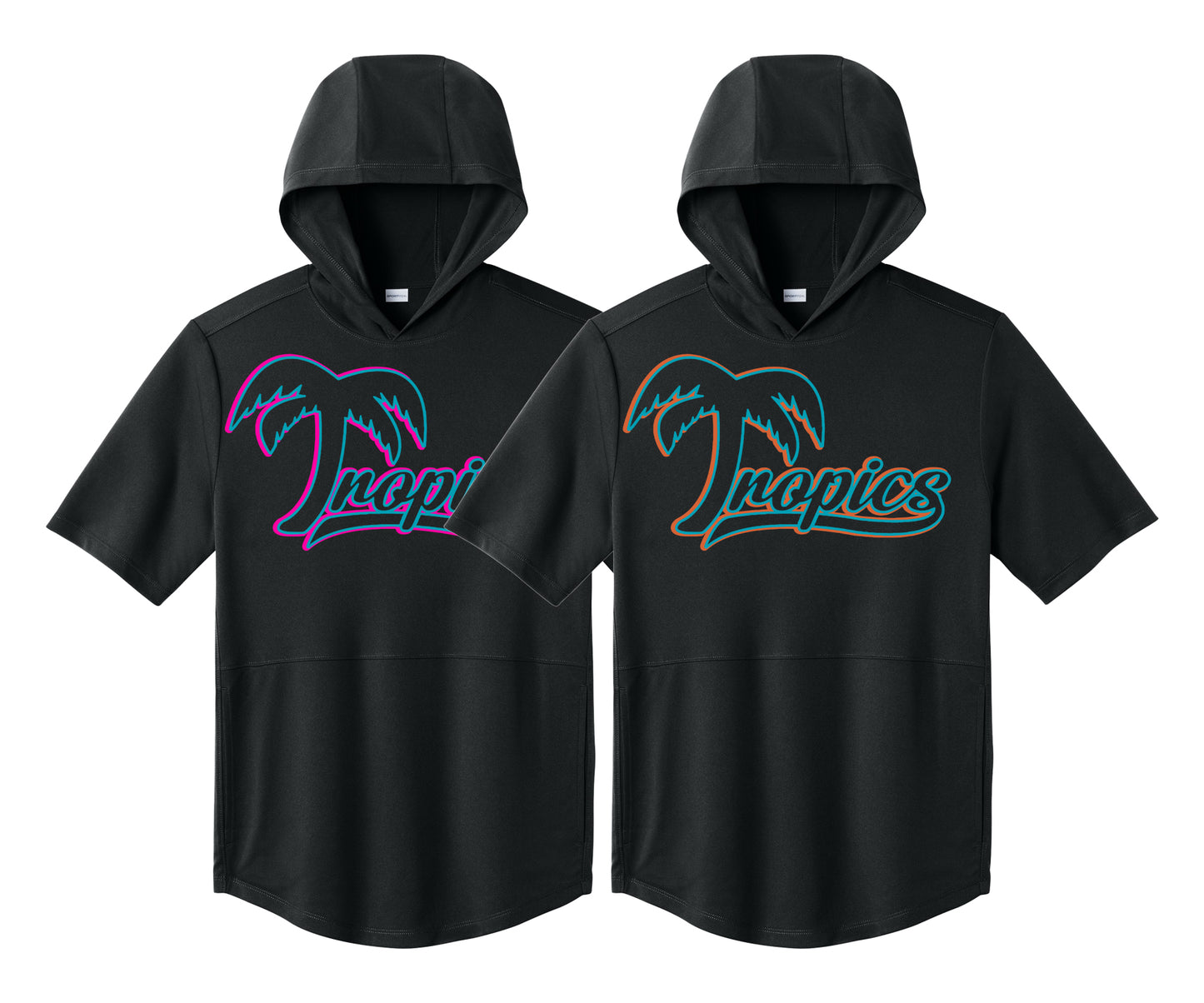 Adult Tropics Drifit Hooded Performance Jersey