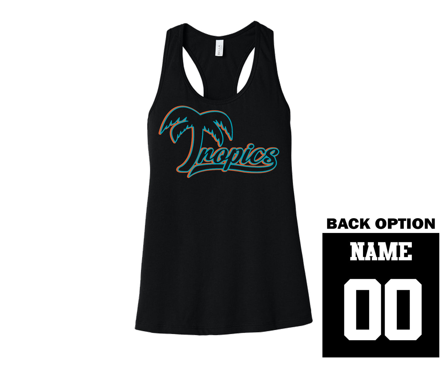 Women's Tropics Racerback Tank