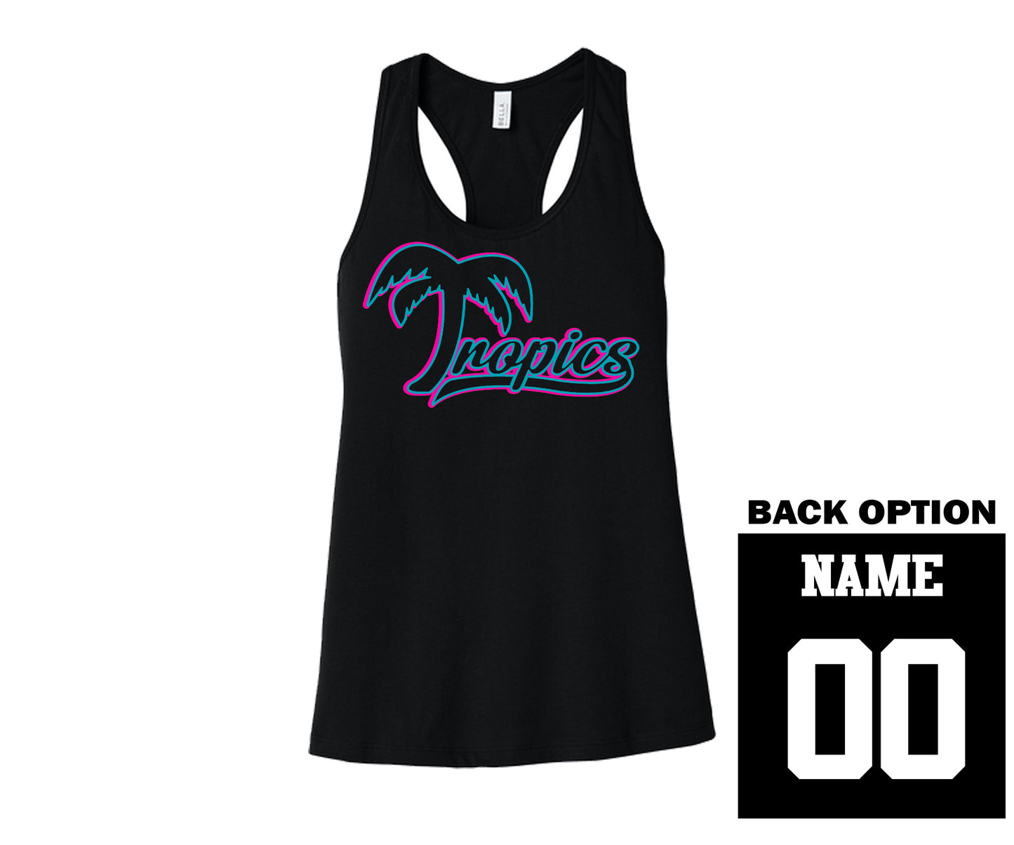 Women's Tropics Racerback Tank